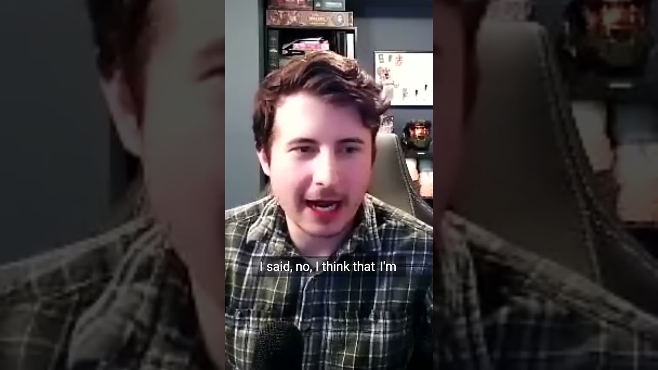 His wife's reaction when he said he might be Catholic...