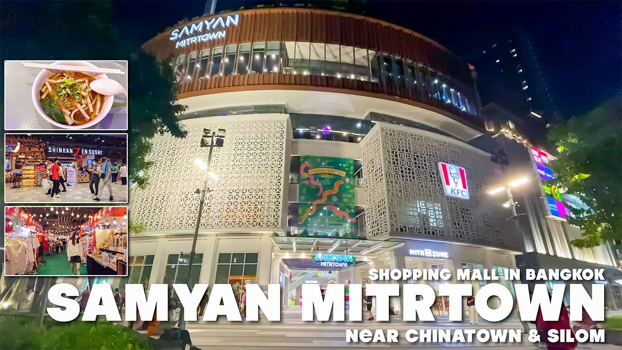 Bangkok , Samyan Mitrtown is a modern shopping mall / Fashion & Food Court