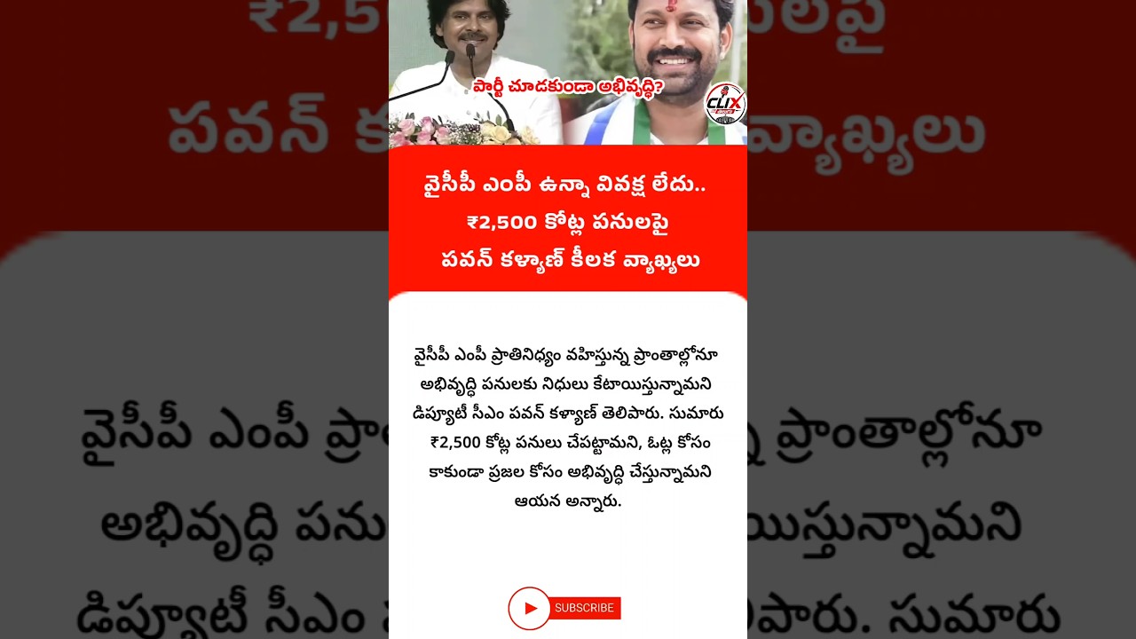 #PawanKalyan #JanaSena #YSRCP #APPolitics #AndhraPradesh #clixtelugu