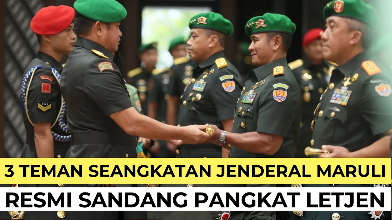 INILAH SOSOK 3 LETJEN BARU AKMIL 1992 DITUBUH TNI AD YANG RESMI NAIK PANGKAT