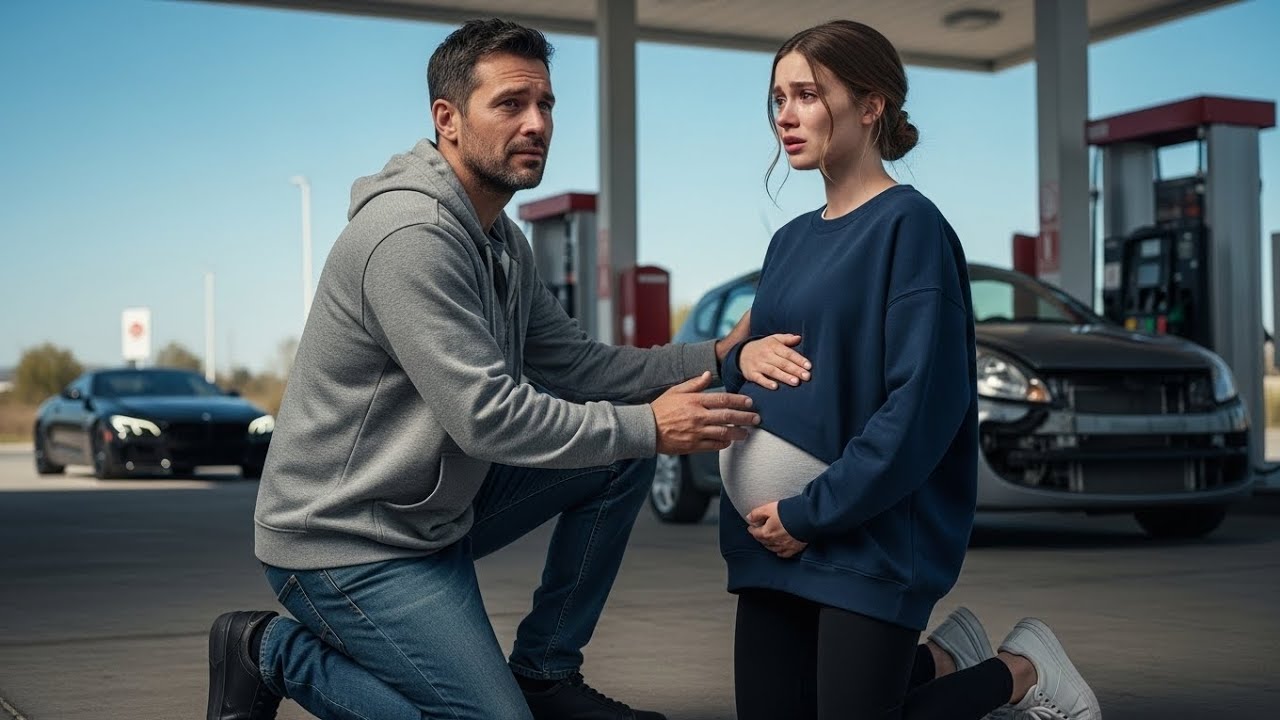 Single Dad Found a Crying Pregnant Girl at a Gas Station — What He Discovered Changed Everything