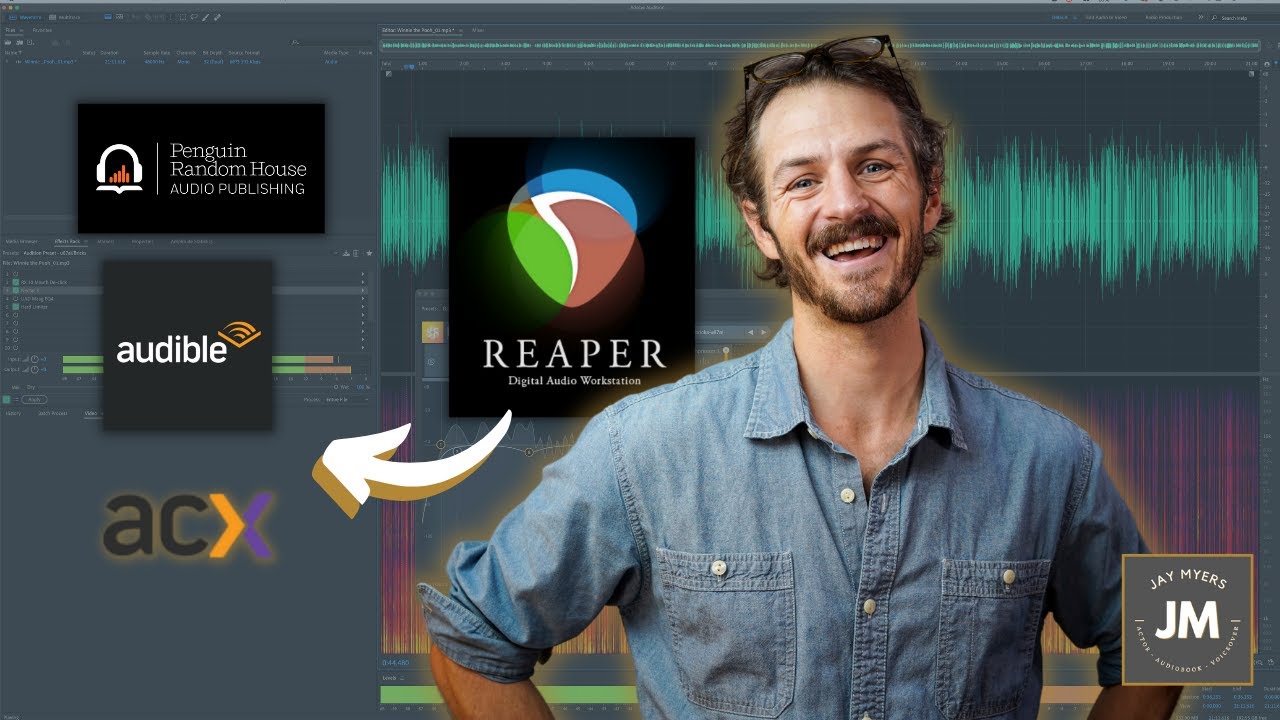 Как редактировать аудиокнигу как профессиональный диктор (в Reaper)
