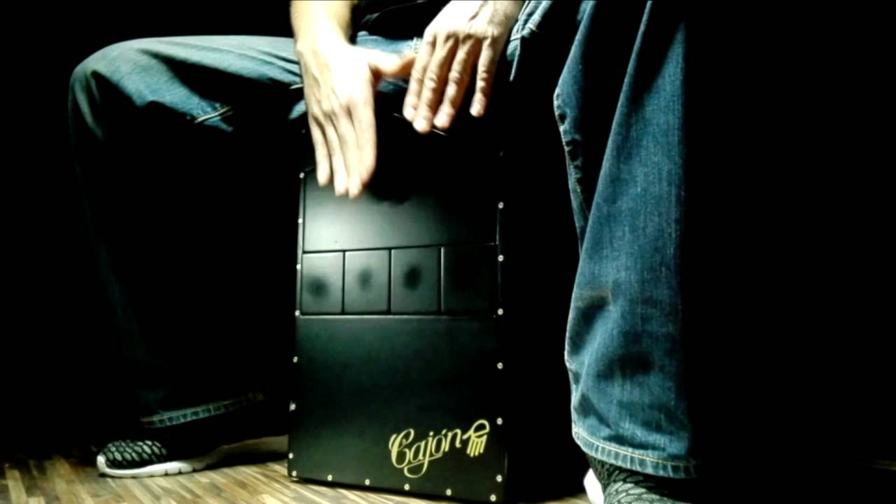 Cajon-e cajón electrónico con midi y samples