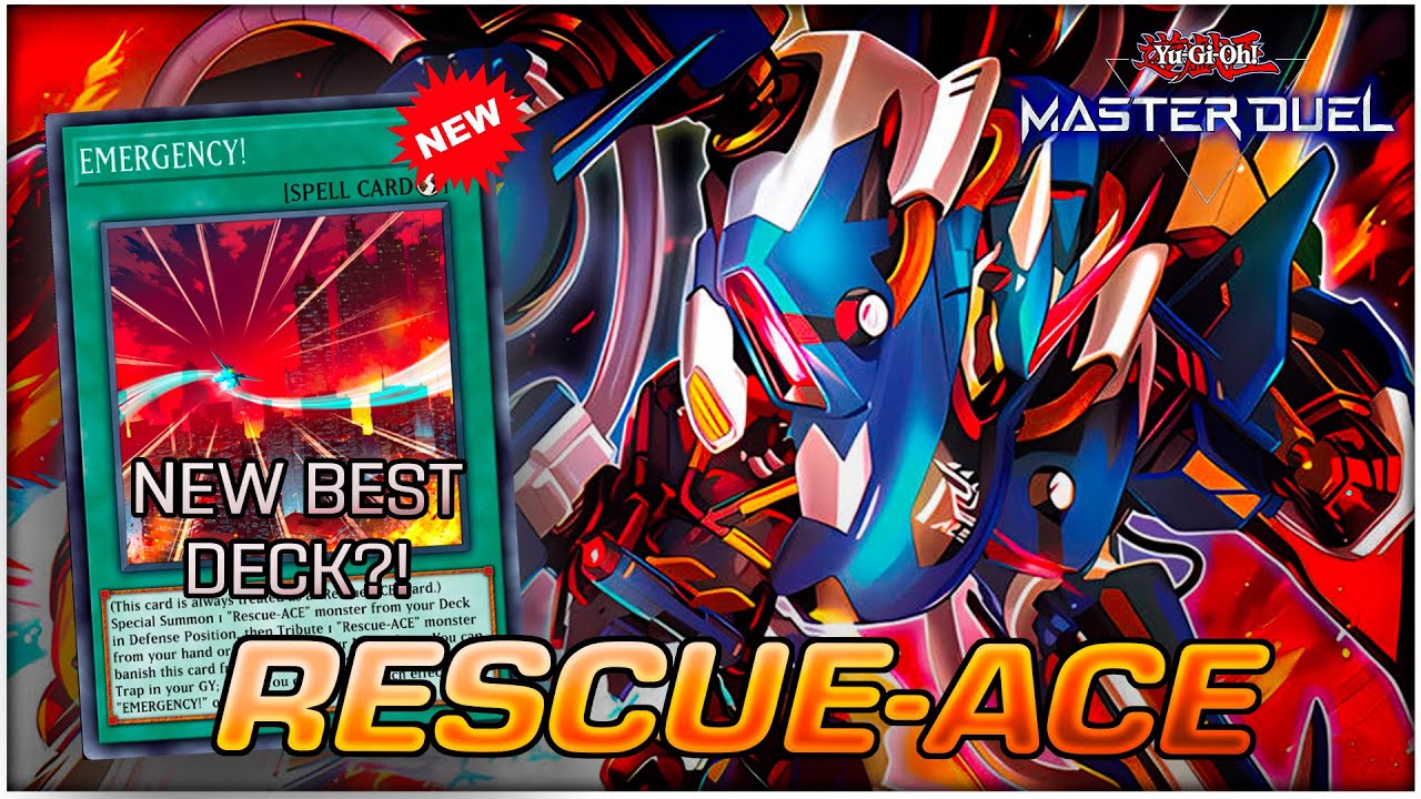 Rescue-ACE Deck - New Best Deck?! Rescue-ACE Preventer & Emergency! [Yu-Gi-Oh! Master Duel]
