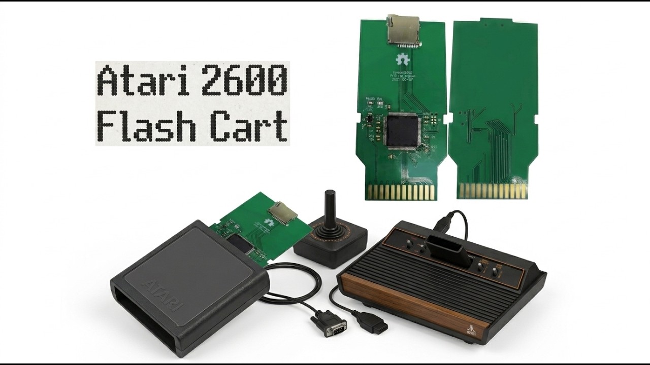 Atari 2600 Flash Cartridge - If This Only Existed in 1977!