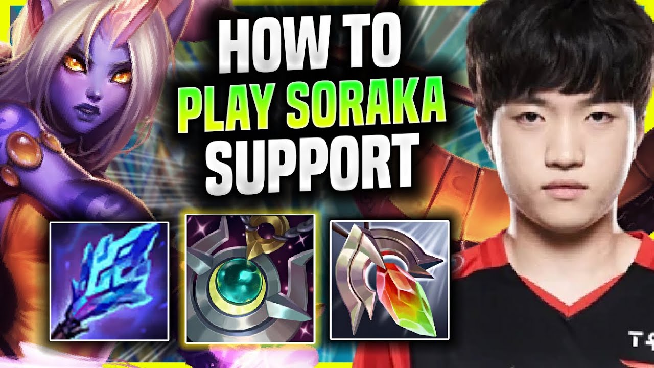 LEARN HOW TO PLAY SORAKA SUPPORT LIKE A PRO! - T1 Keria Plays Soraka Support vs Karma! | Season 2022
