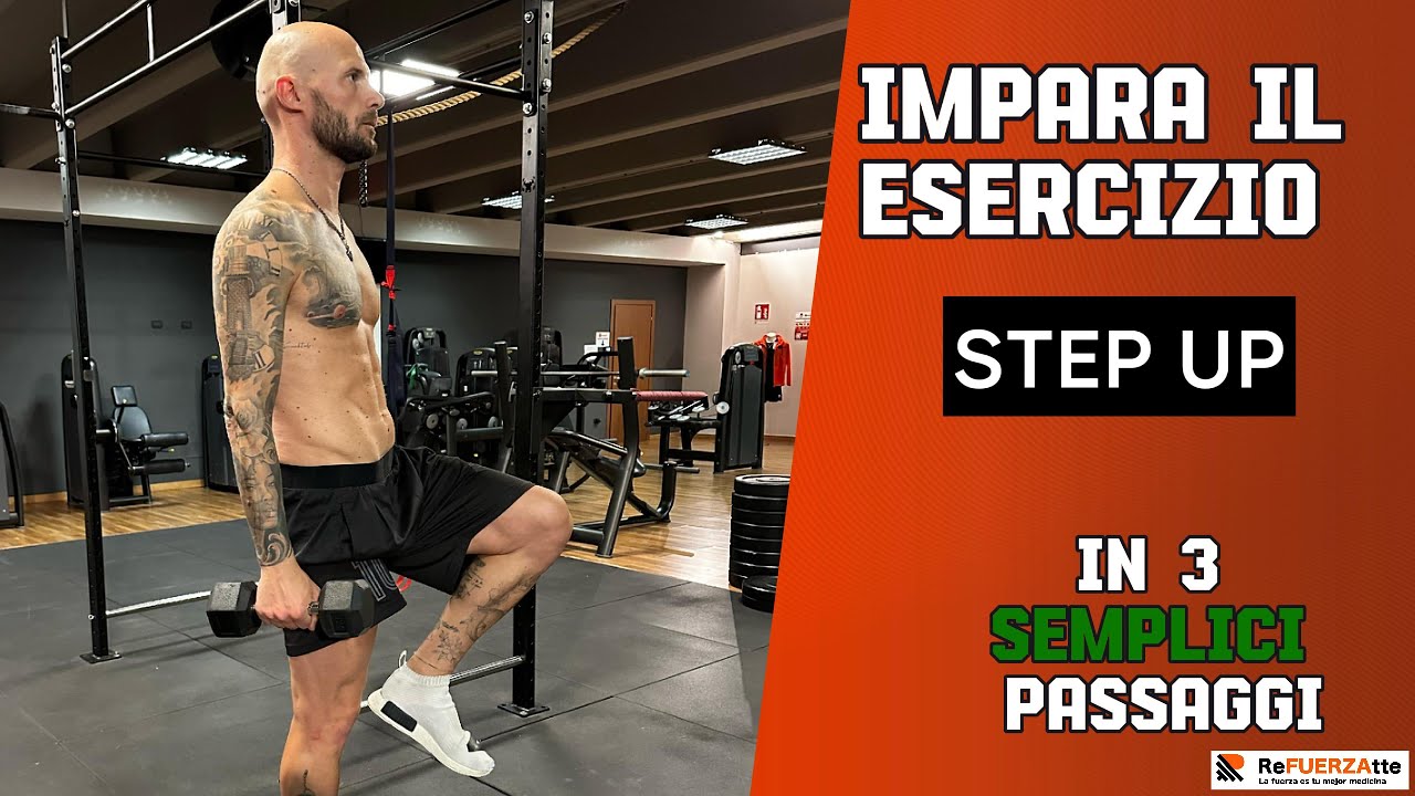 Tutorial, Impara Come Fare STEP UP. Glutei PIÙ FORTI🔥 🍑 👍