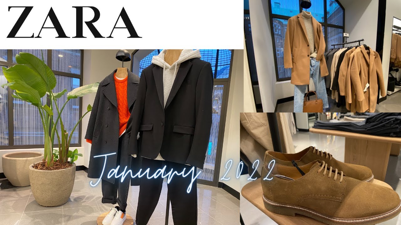 ZARA NEW JANUARY MENS COLLECTIONS