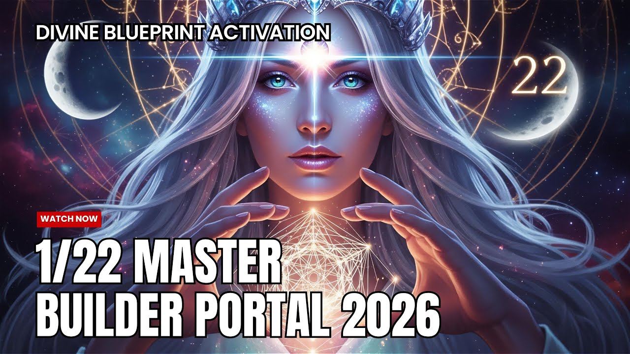 1/22 Master Builder Portal ✨ Divine Blueprint Activation & Cosmic Alignment