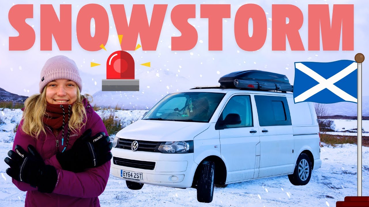FULL TIME WINTER VAN LIFE IN SCOTLAND, UK