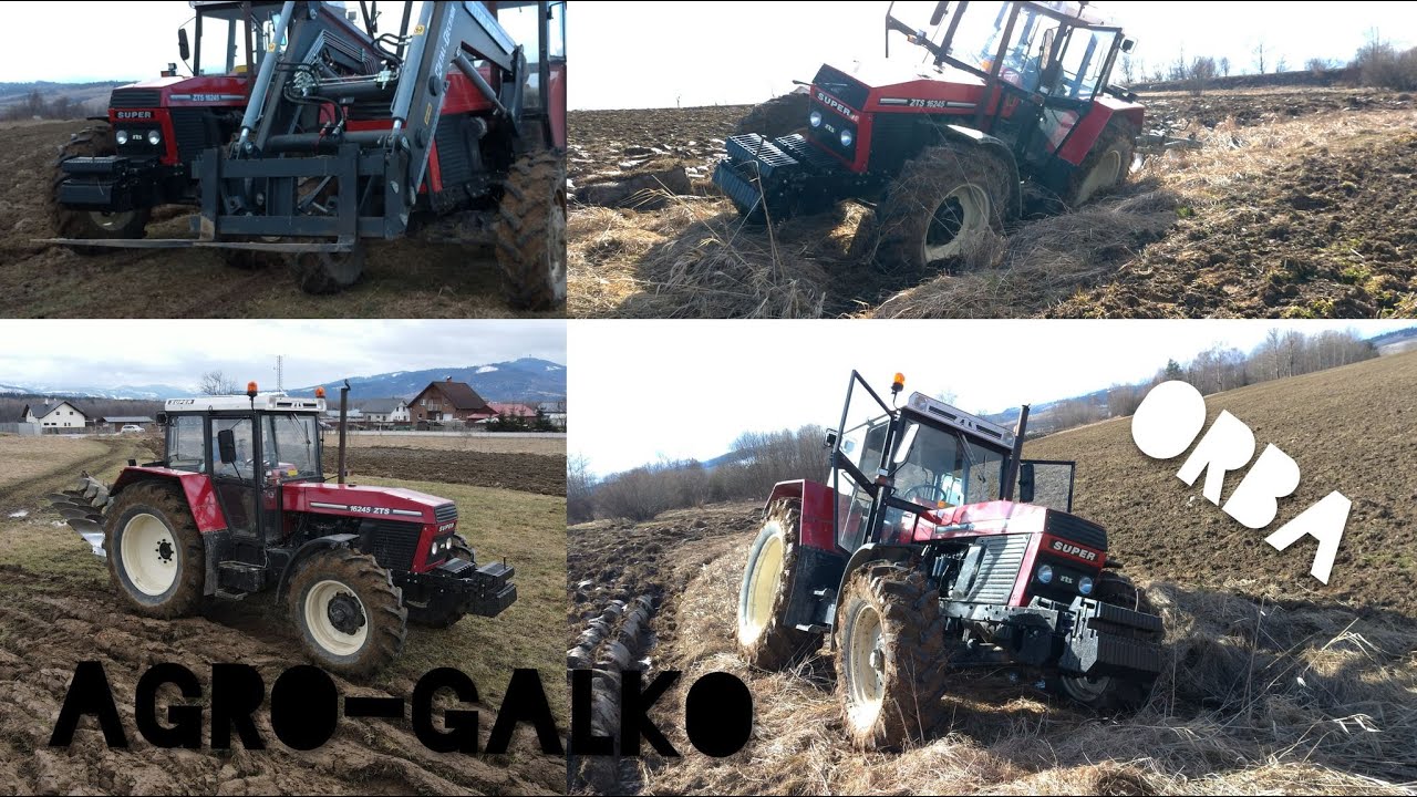 ZetVlog #09 Mokrá jarná orba. Orka/Zetor w Rowie ! ZTS 16245 *Agro-Galko*