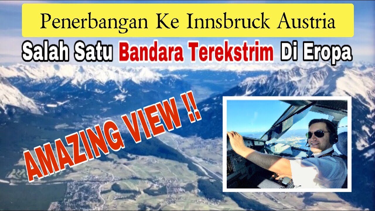 INNSBRUCK AIRPORT (2019) I MENDARAT DI BANDARA TEREKSTRIM DI AUSTRIA I BANDARA INNSBRUCK #aviation