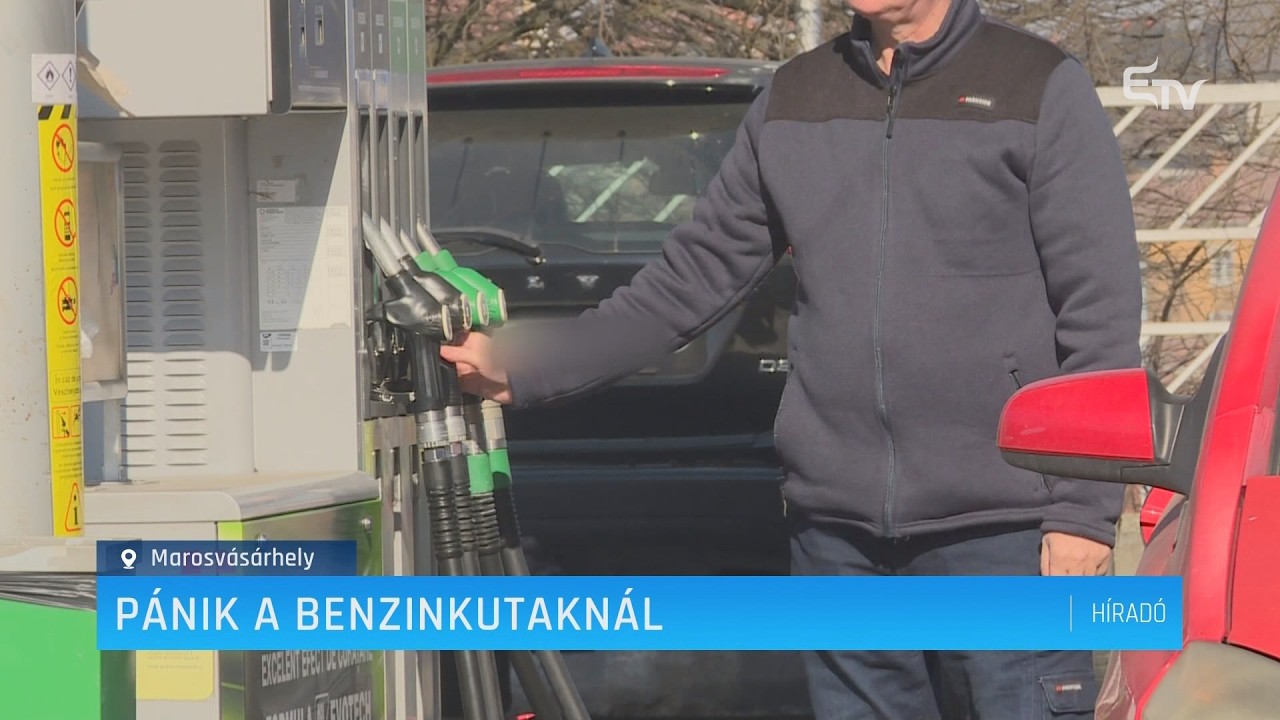 Pánik a benzinkutaknál – Erdély TV
