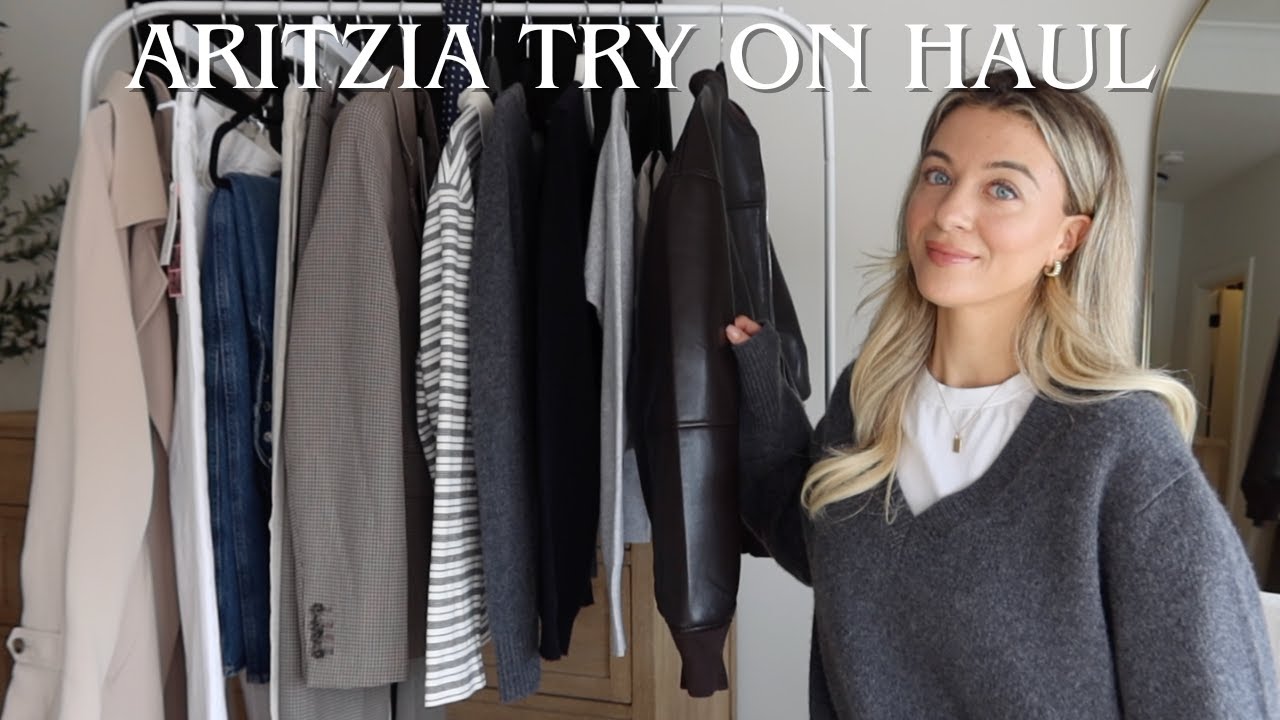 Предвесенняя коллекция ARITZIA: примерка одежды | Предметы капсульного гардероба!