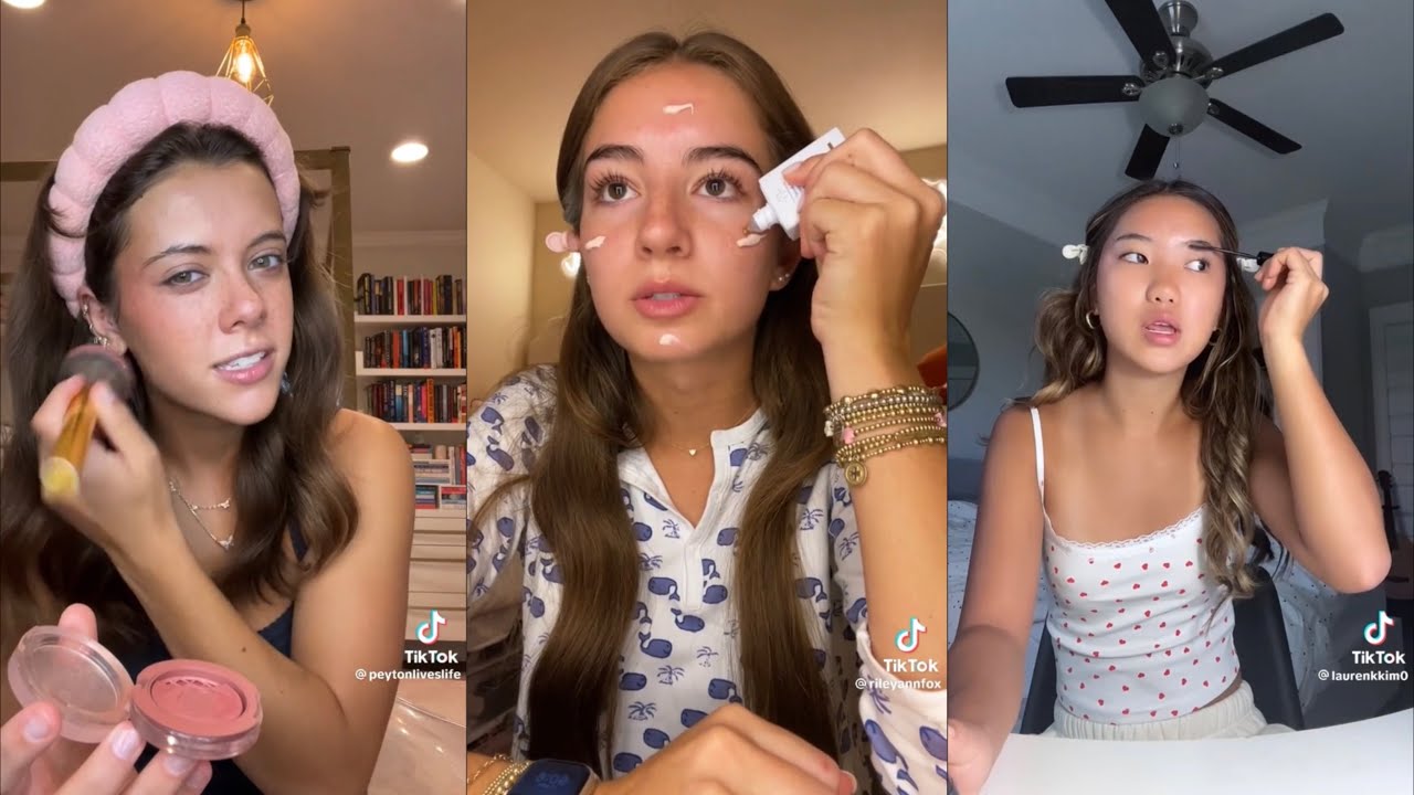 GRWM for the first day of school - TikTok compilation
