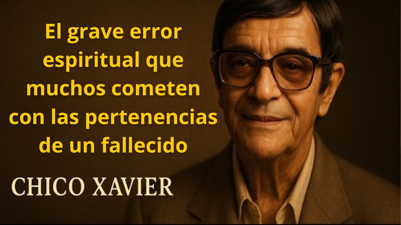 Nunca dones ni tires las pertenencias de un fallecido antes de oír esto NO LO IGNORES— CHICO XAVIER
