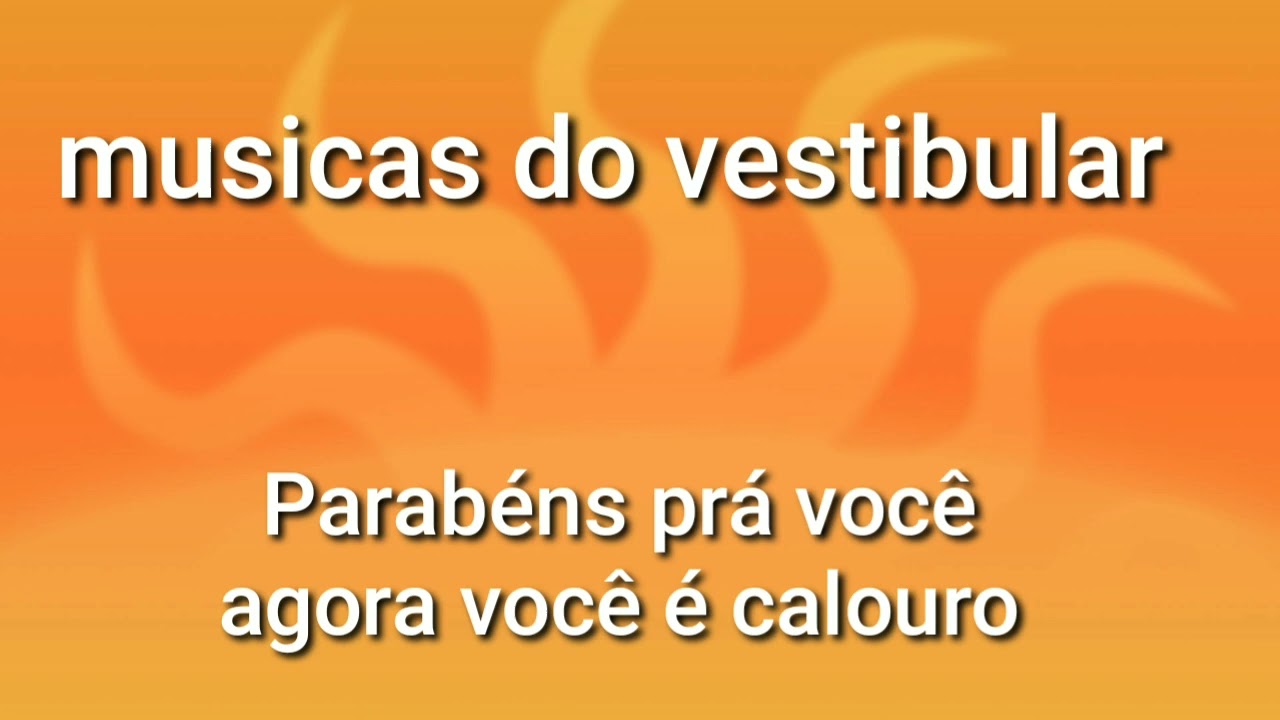 músicas do vestibular