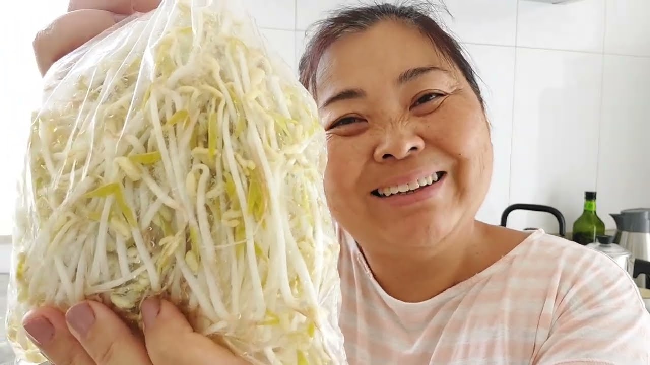 NOVO MOYASHI GERMINADO NA GARRAFA PET EM 4 DIAS | broto de feijão verde Moyashi