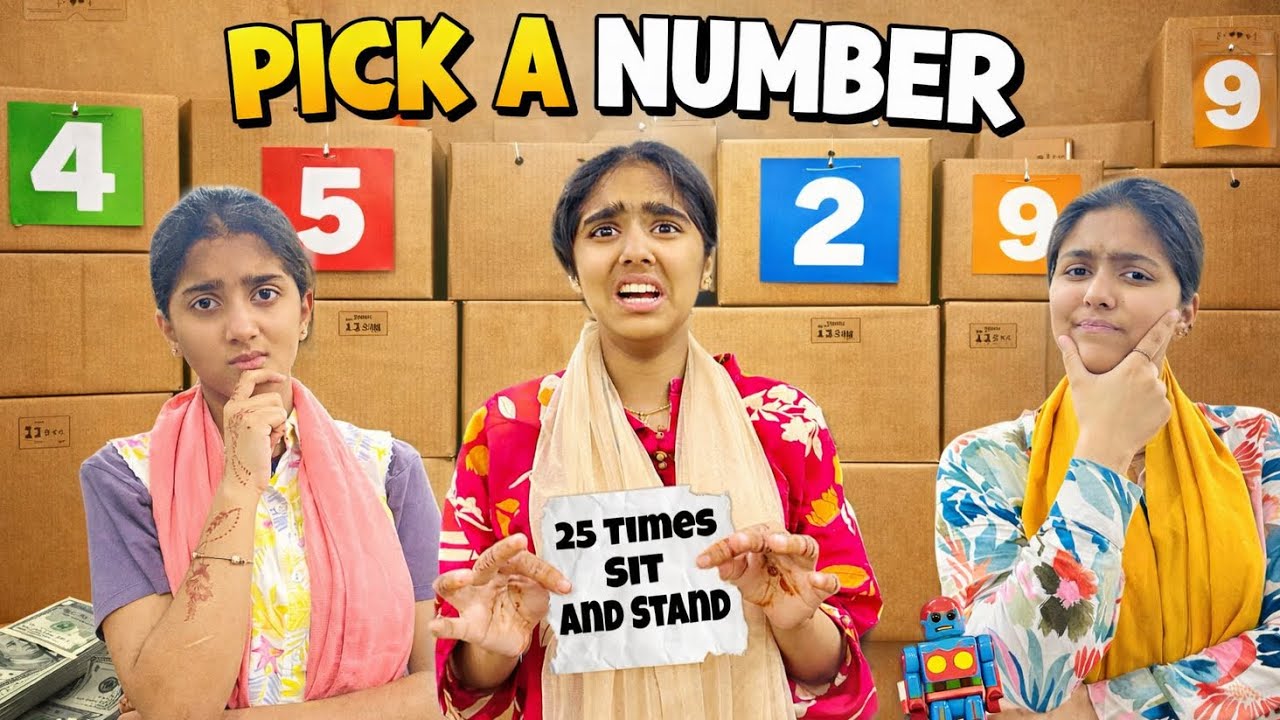 Number Choose Karo Aur Prize Jeeto🏆 | Entertainment @ImranRiazVlogs 