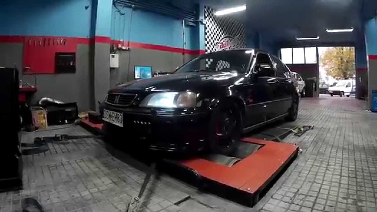 Honda Civic MB6 Type'S B18C4 . Dyno Day.