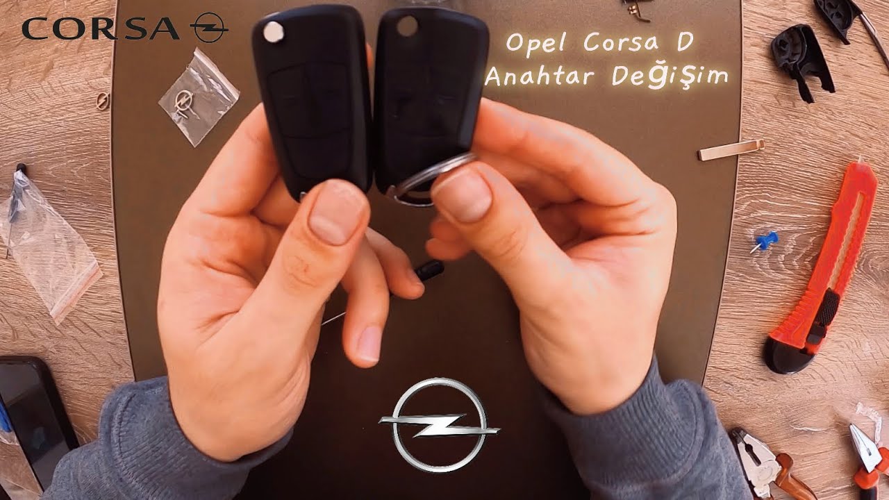 Opel Corsa D Anahtar Değişimi