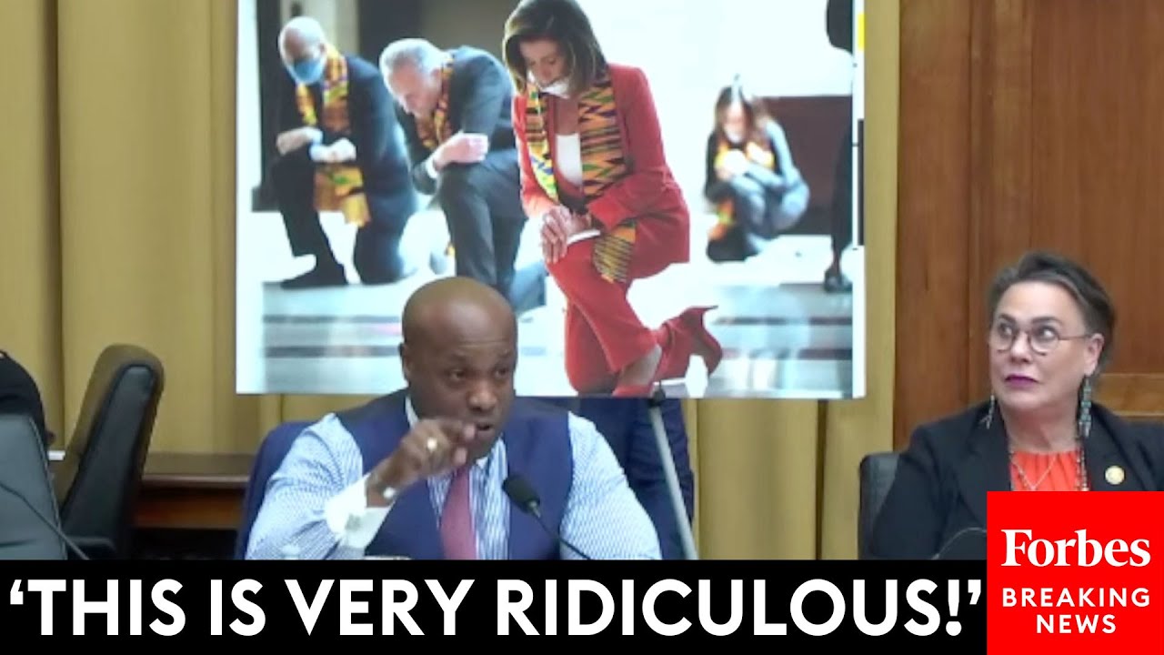 Wesley Hunt Mocks Pelosi's Act Of Kneeling In Kente Cloth During Tear Slamming COVID-19 Restrictions