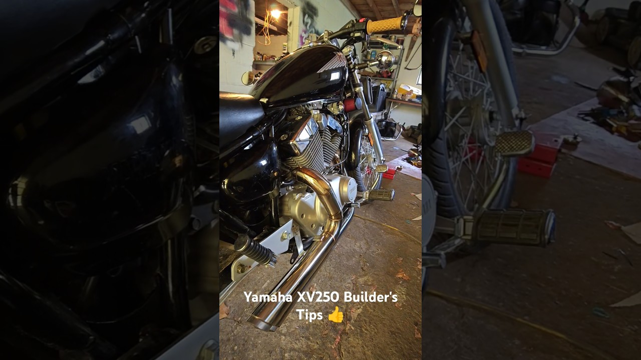 Wanna build a Yamaha XV250? Watch this #virago #vstar #yamaha #250 #bobber