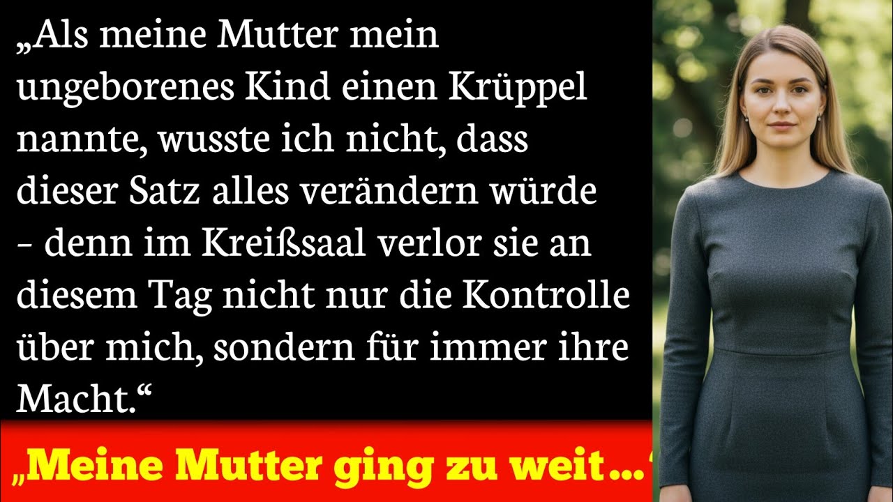 „Schwanger und gedemütigt: Wie ich mich von meiner toxischen Mutter befreite“