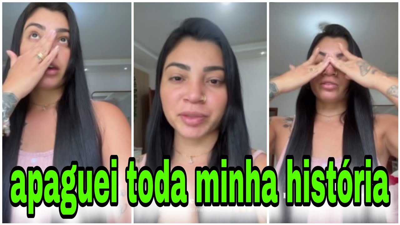 APAGUEI TODA A MINHA HIST&Oacute;RIA / FAXINA PESADA, conta mais!