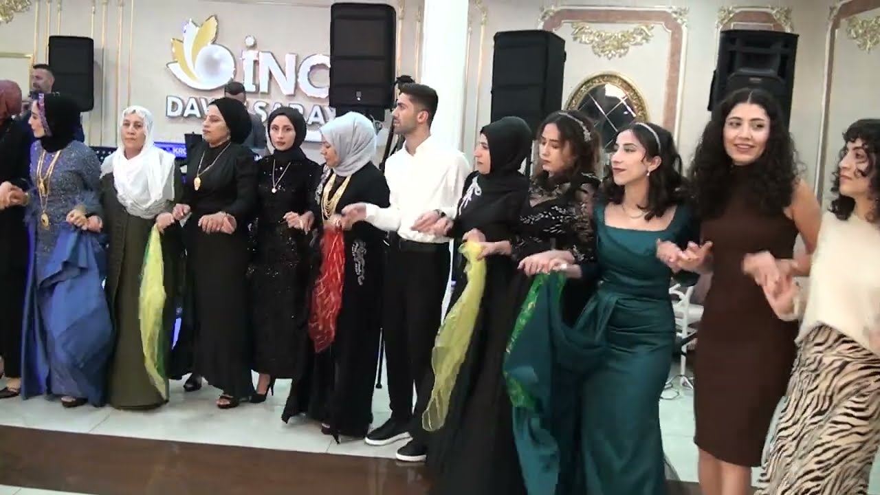 murat ve rengin düğün töreni parti1 nihat kamişloki 2023