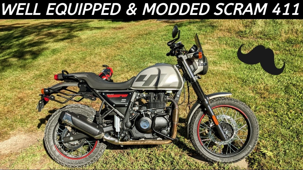 Royal Enfield Scram 411 Custom Customer - Мне нравится - Ух ты!