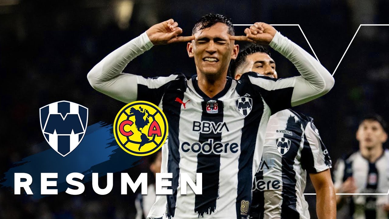 Resumen 📹 Monterrey 2 - 0 América - 🔥¡Triunfazo en la ida de los 4tos de Final!🔥