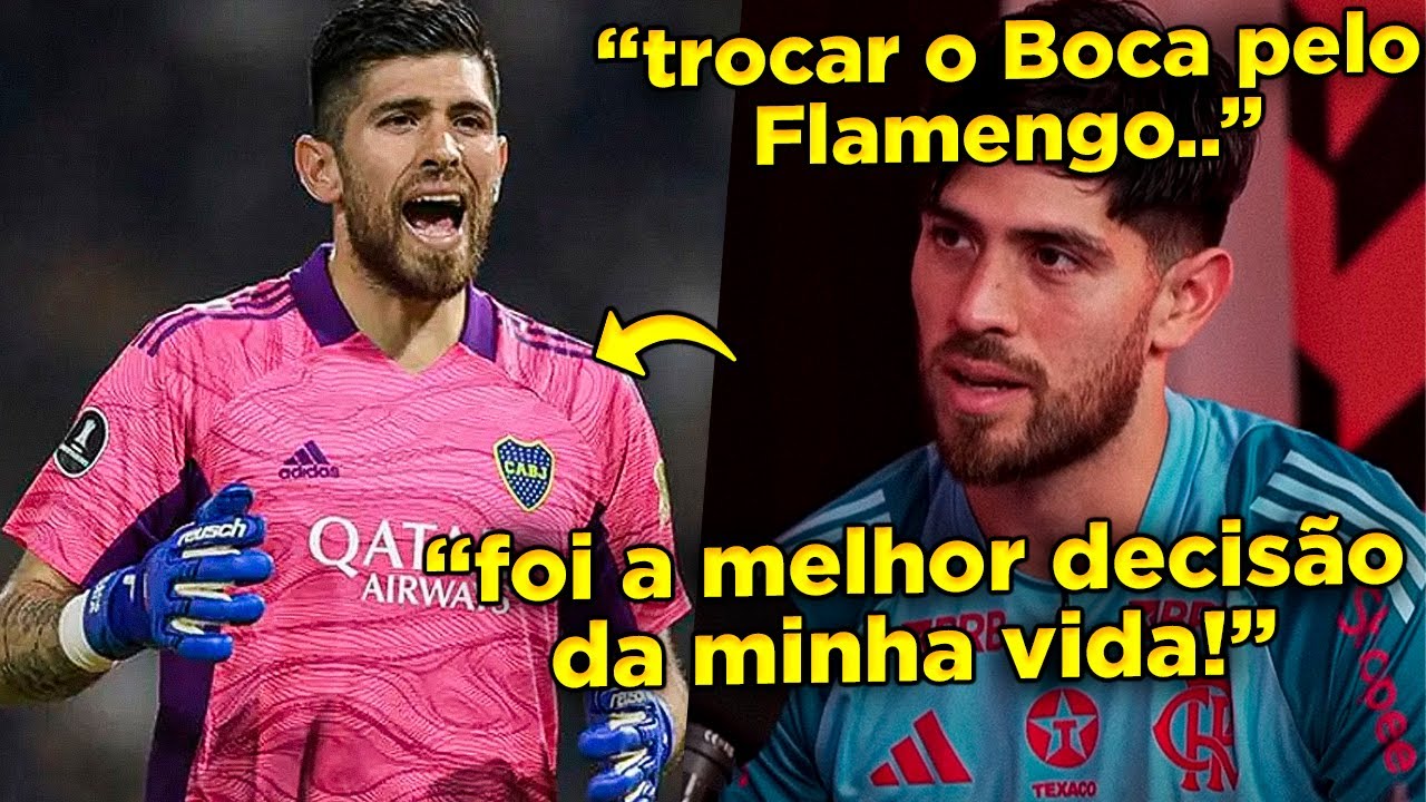 🚨TÁ APAIXONADO NA TORCIDA! ROSSI REVELA QUE TROCA DO BOCA PELO FLAMENGO FOI A MELHOR DECISÃO!