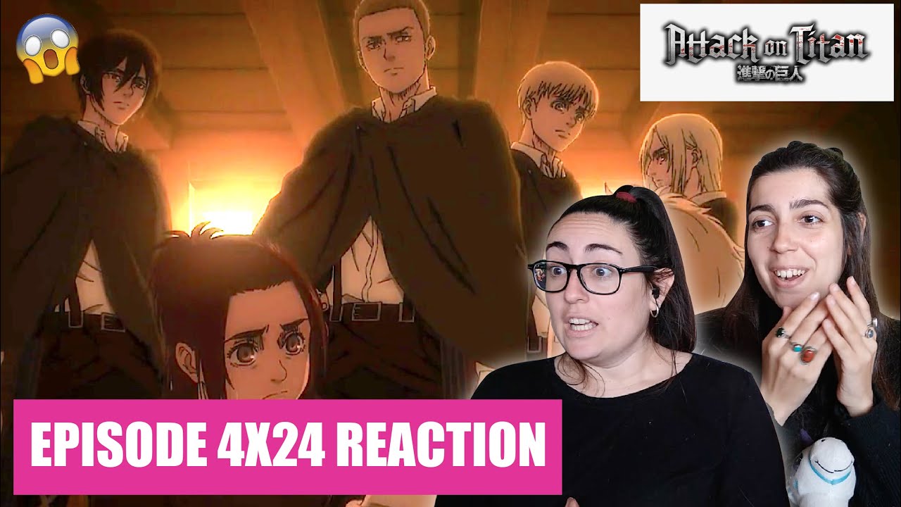 ATTACK ON TITAN Reaction 4x24 - "PRIDE"