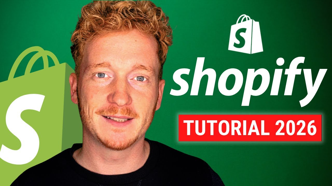 Shopify Onlineshop erstellen - Tutorial auf Deutsch (2026)
