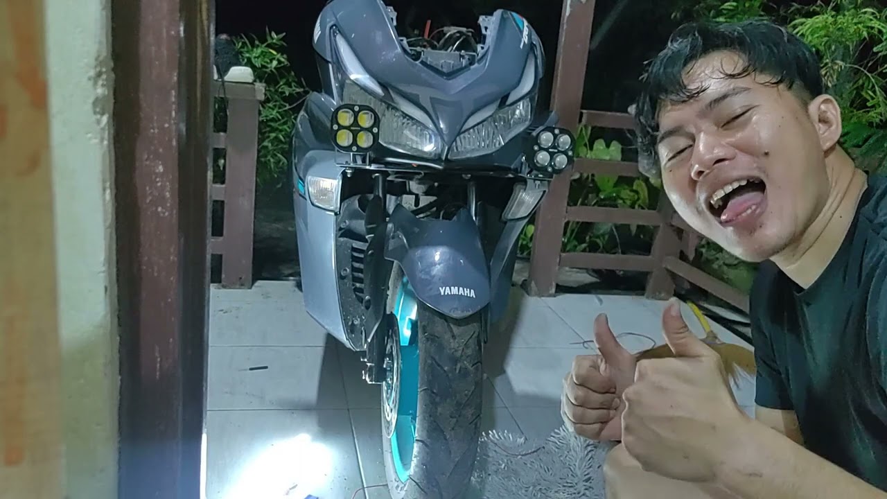 HOW TO INSTALL AUXILIARY LIGHTS | MDL | YAMAHA AEROX 155 V2 | NO RELAY!