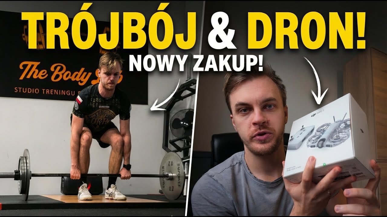 TRÓJBÓJ w Gdyni, Dron w Gdańsku // WEEKLY VLOG 4/53