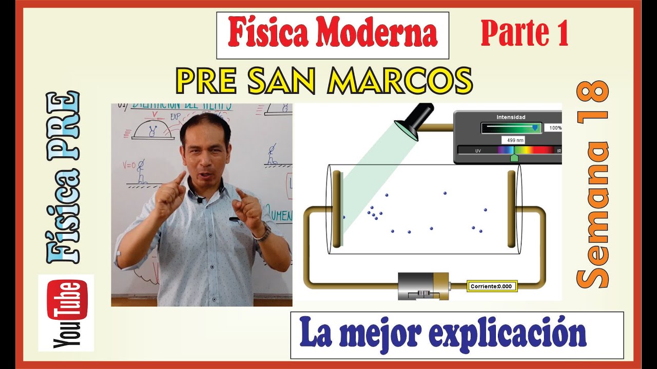 F&iacute;sica Moderna (Pre San Marcos-Semana 18)-parte 1