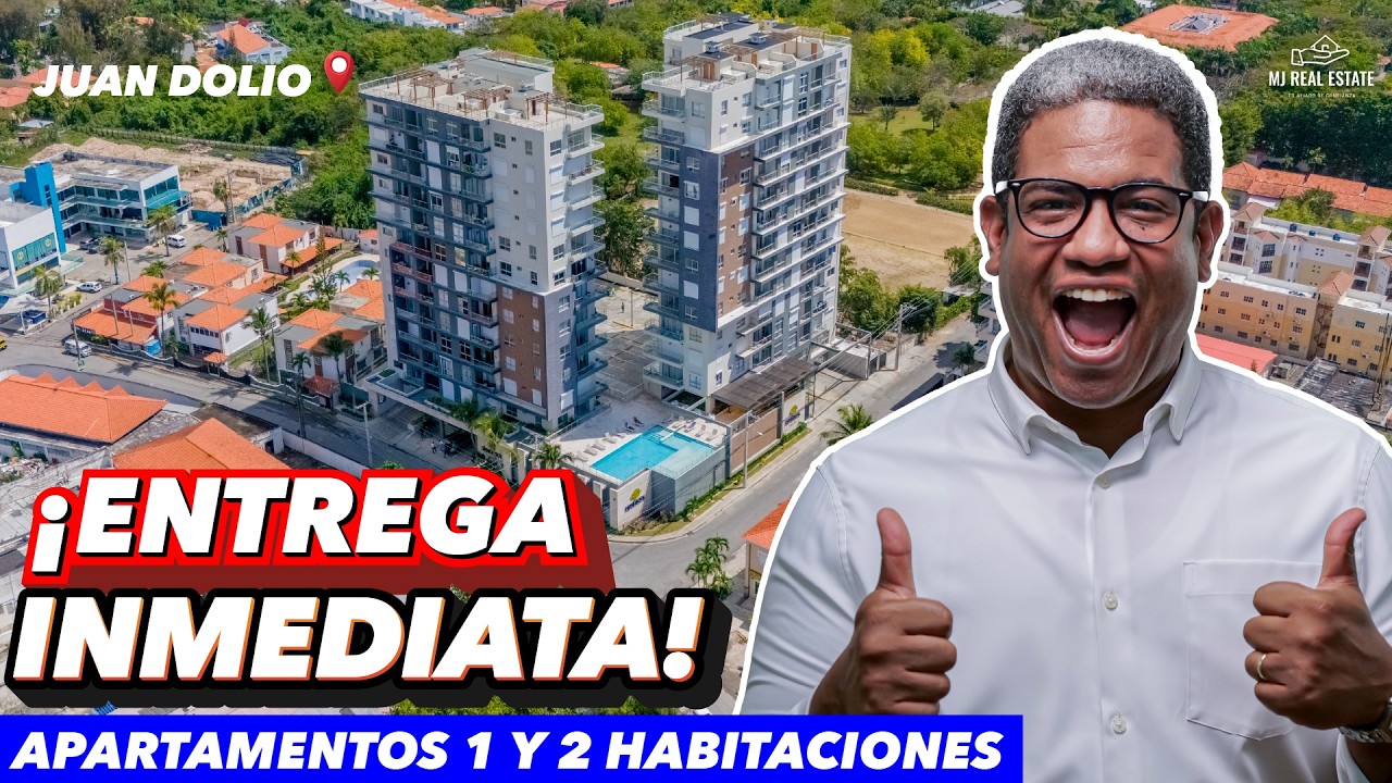 ENTREGA INMEDIATA! Apartamentos de Lujo en Juan Dolio | 1 y 2 Habitaciones a Pasos del Mar