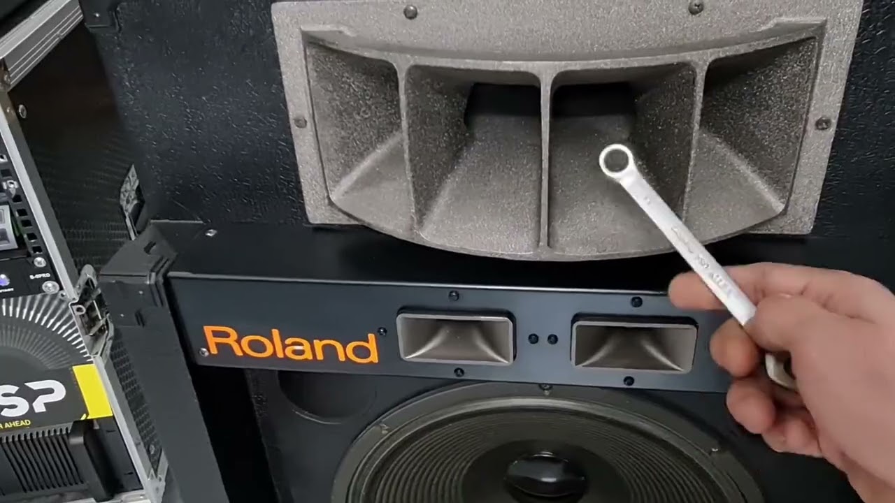 Roland c-1238b japan 80kg bát 40cm kèn gang lớn, uy lực như sấm nghe nhạc & karaoke  Lh 0966866552