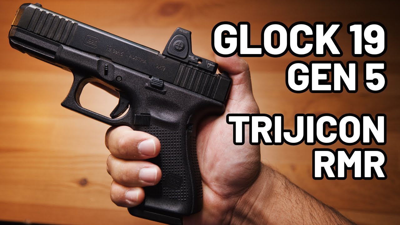 Распаковка Glock 19 Gen 5 MOS с установкой Trijicon RMR