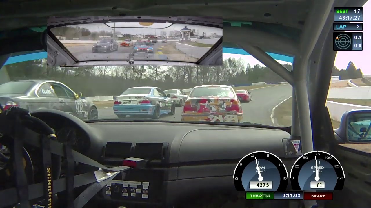 Spec e46 race at Road Atlanta, Feb 2020