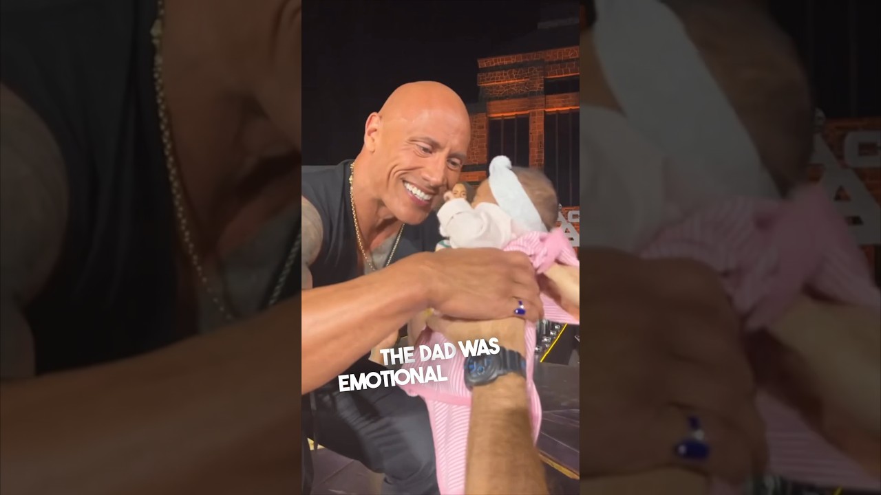 Рок не ожидал, что это произойдет ❤️