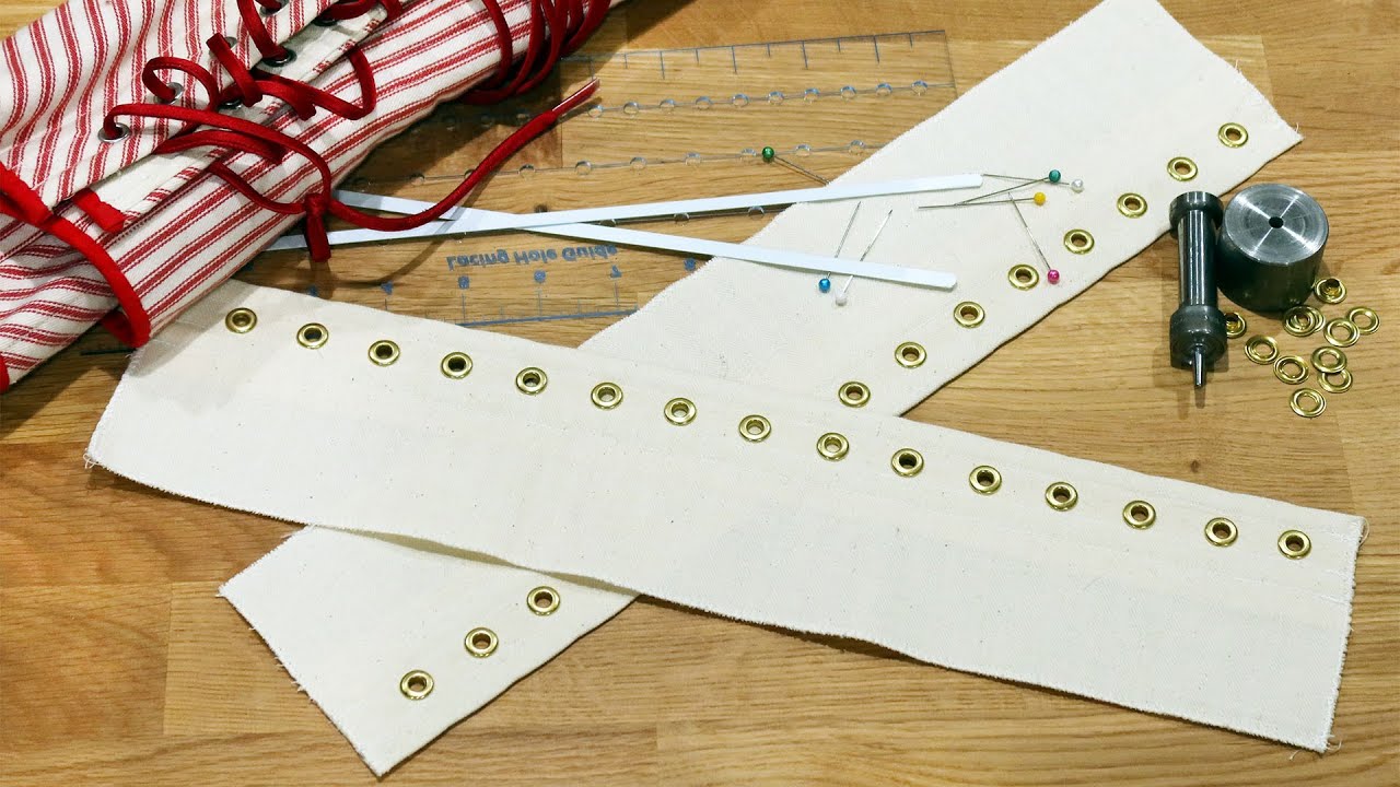 Why You Need Lacing Strips and How to Make Them || Make Your Corsets Easier