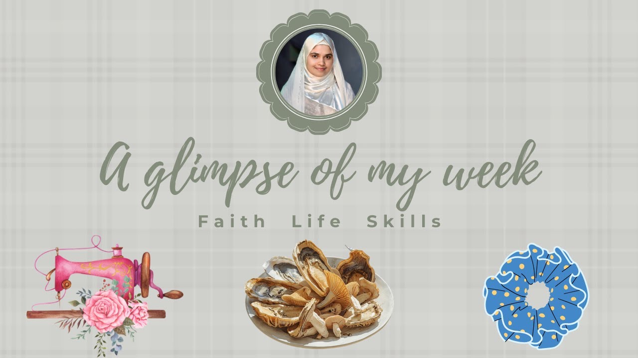 A Glimpse of My Week | Faith, Life & Skills | Diary of Nazima
