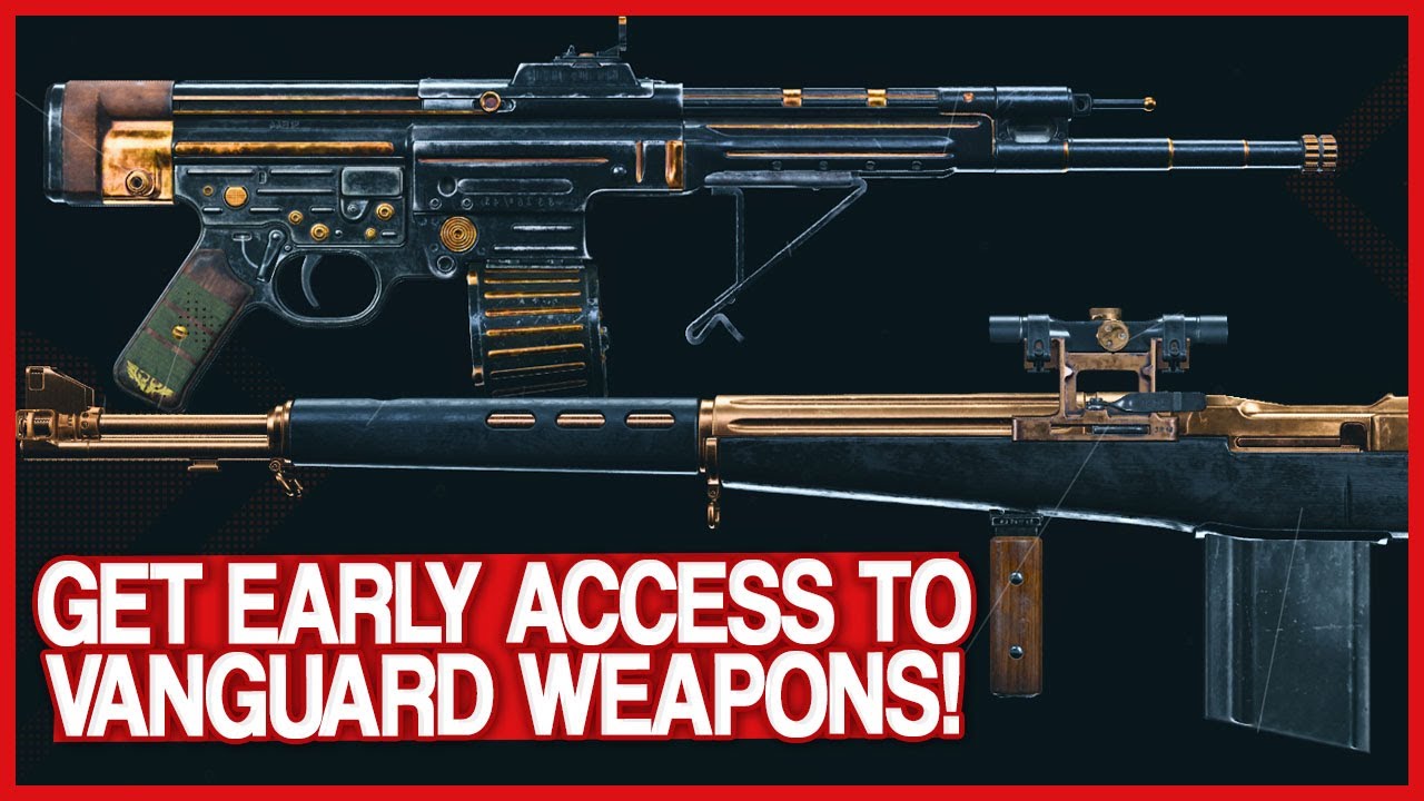 How to Get the STG 44 & M1 Garand in Warzone! (How to Use Vanguard Weapons in Warzone)