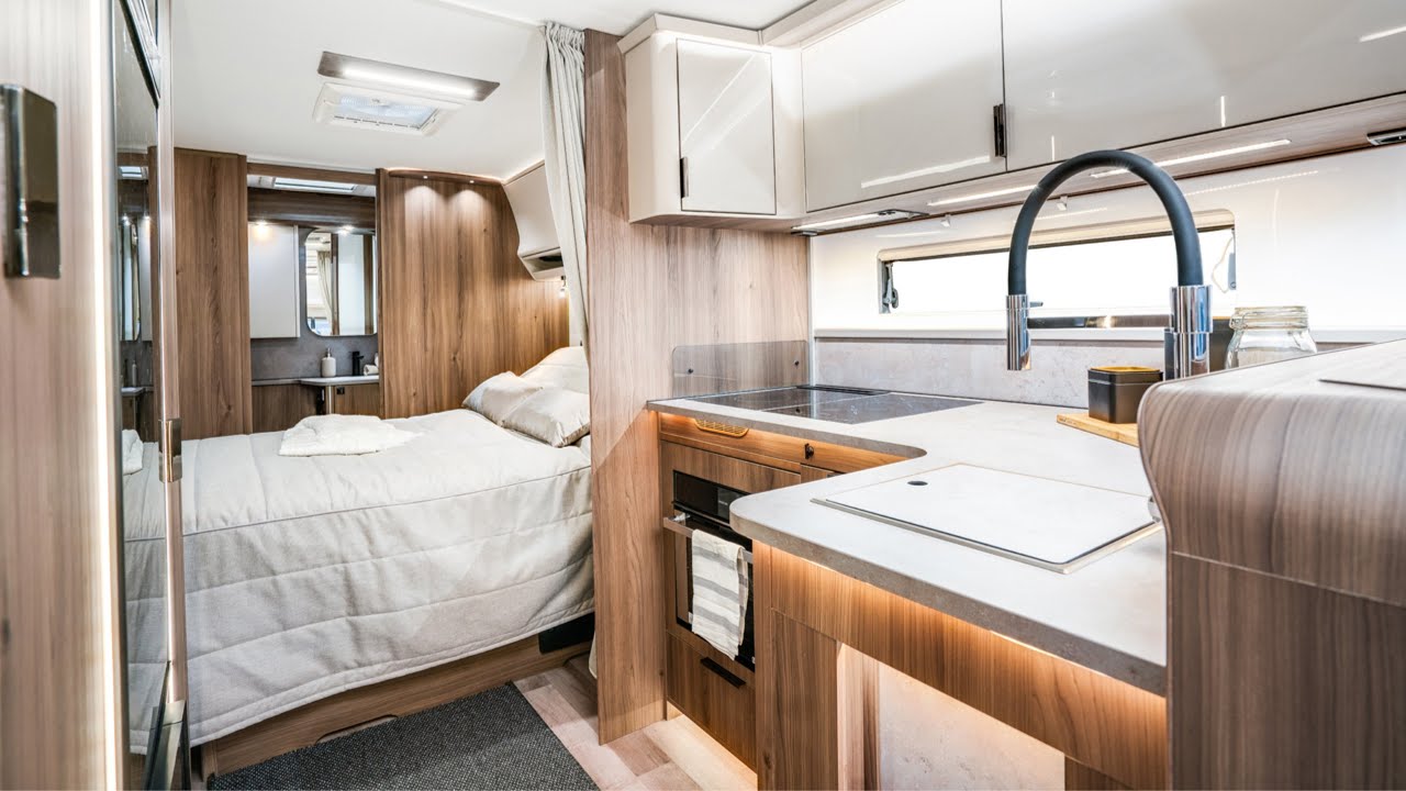 Caravan Salon Vorschau Camper Kabe 740 CTDL 🔴 🇸🇪 Schweden miniHaus Camper 2026 Winkelküche Wohnwagen