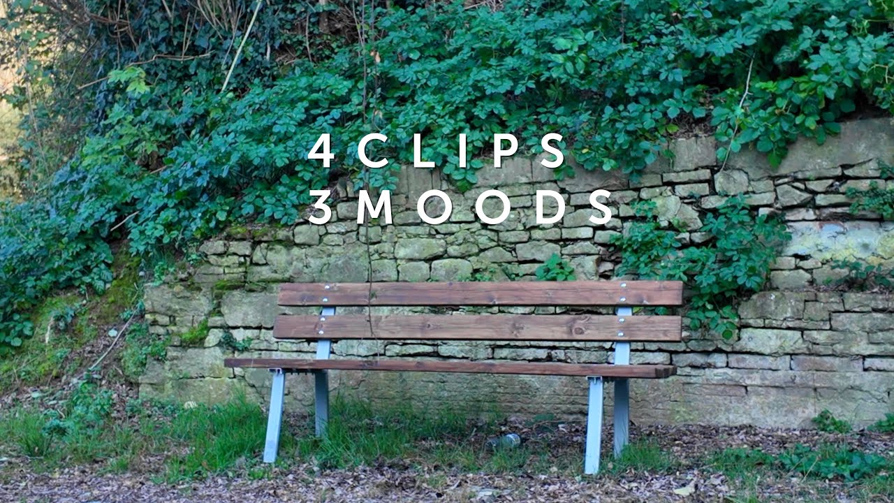 4 SAME CLIPS 3 DIFFERENT MOODS