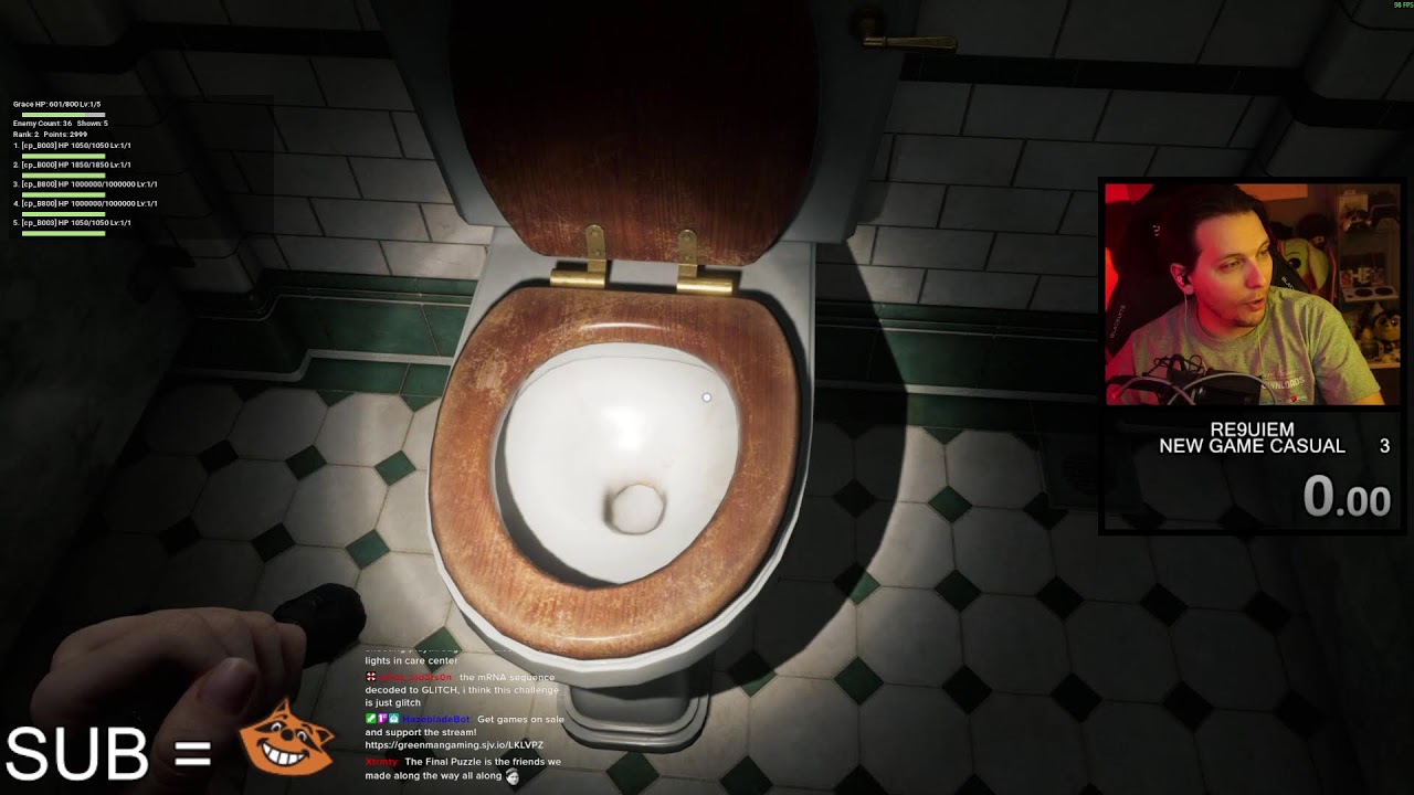 RE9UIEM - Finishing Challenges + Working on Final Puzzle and INSANITY SPEEDRUN ROUTING