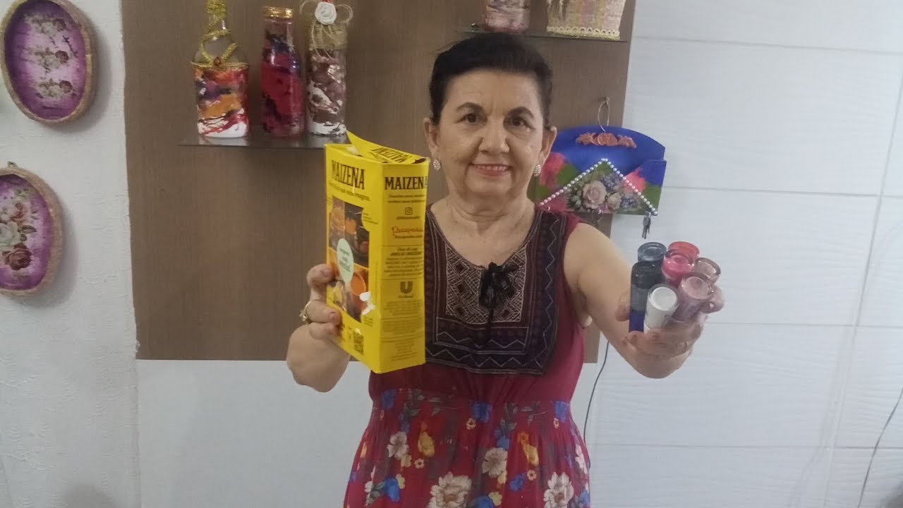 Tem MAIZENA,GARRAFAS e ESMALTE  VENCIDOS AI ? OLHA QUE  RESULTADO INCRÍVEL/BY Socorro Rodrigues